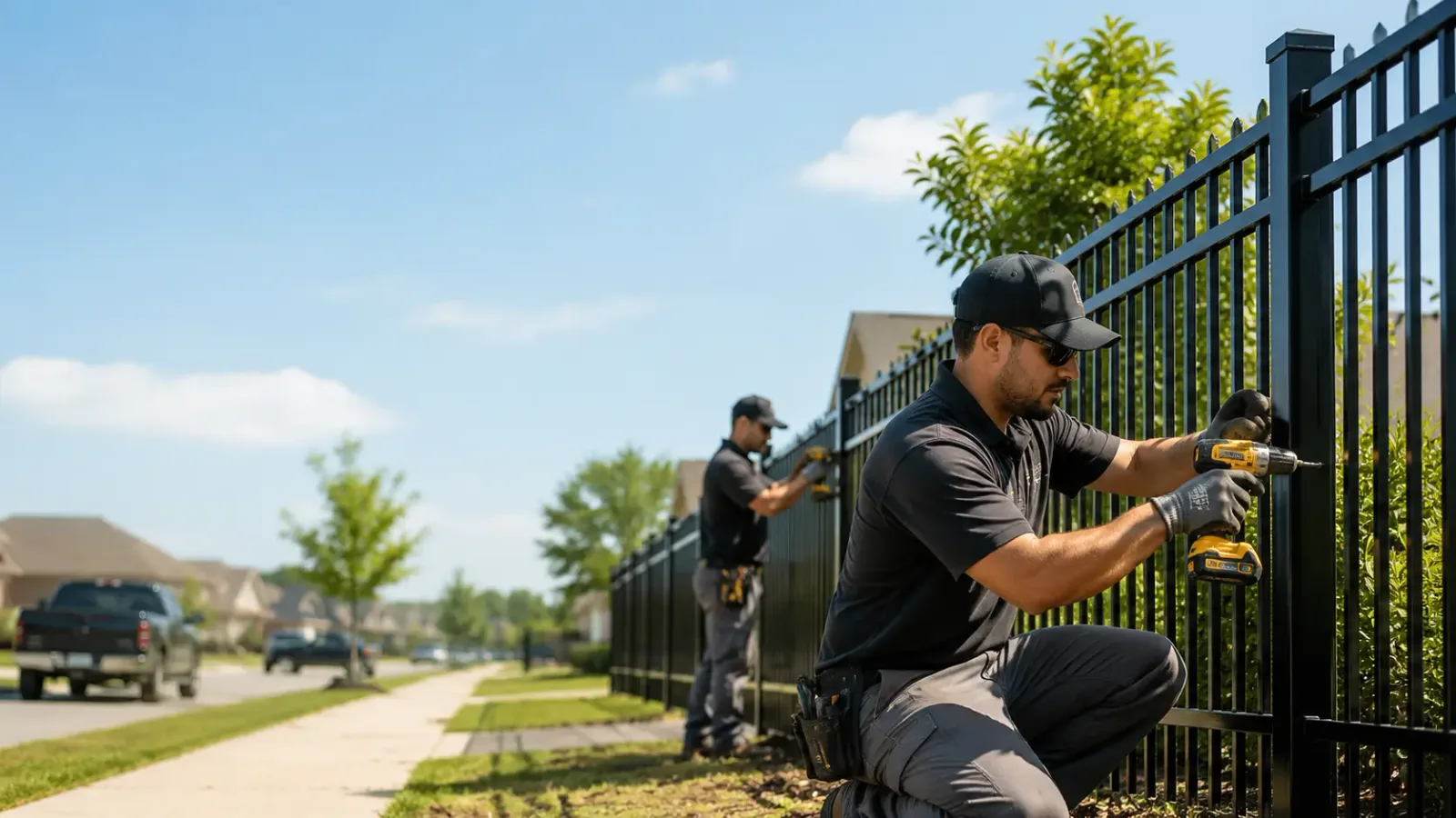 Metal Fence Installation in Hope, IN